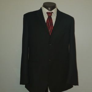 Dolce Vita 38R Black Suit Jacket Coat Blazer